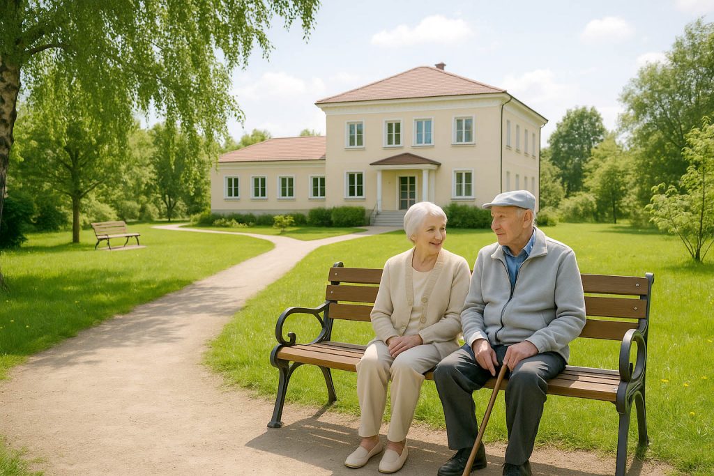 Как пожилой человек переходит в пансионат и что чувствует